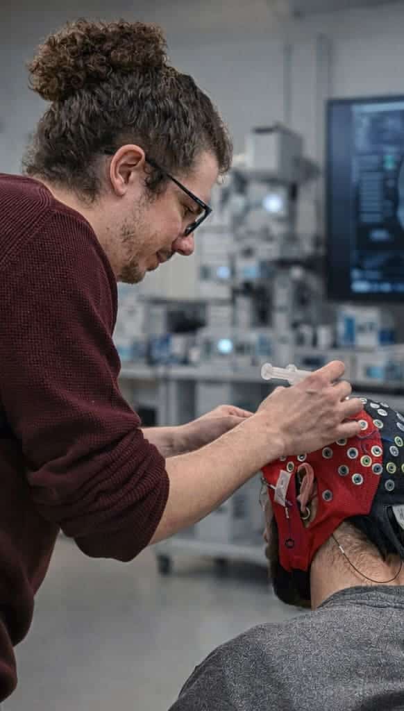 Colacion de Gorro para electroencefalograma